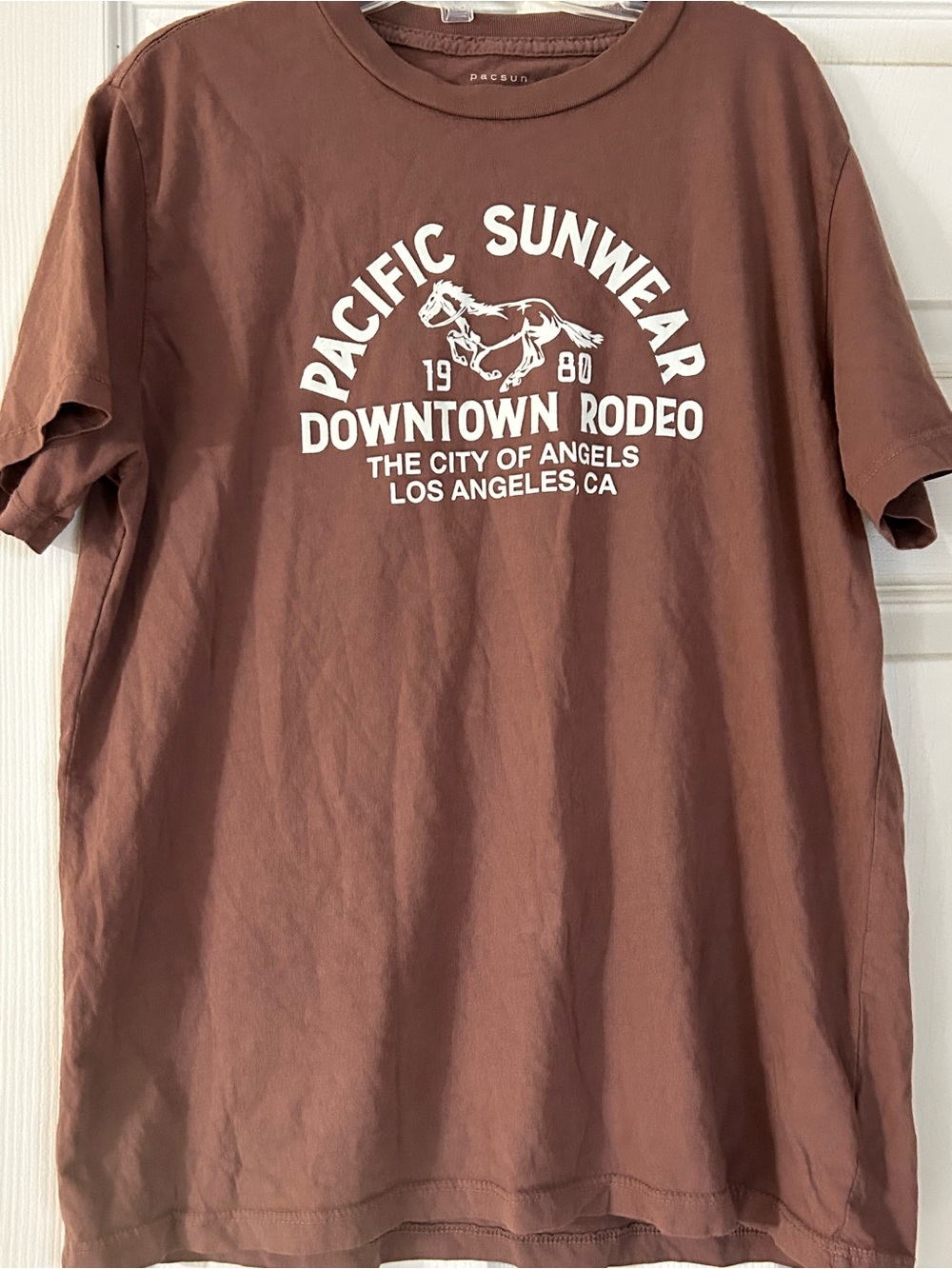 PacSun Brown Downtown Rodeo Graphic Tee